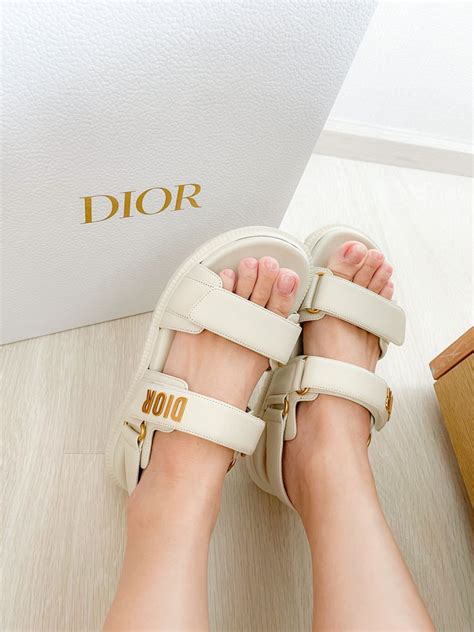 dioract sandal outfit|dior sandals white.